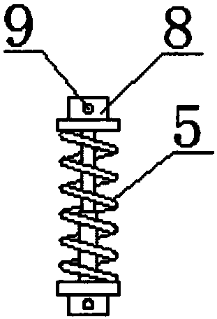 Hollow plum vibration-preventing, transporting and packaging device and packaging material