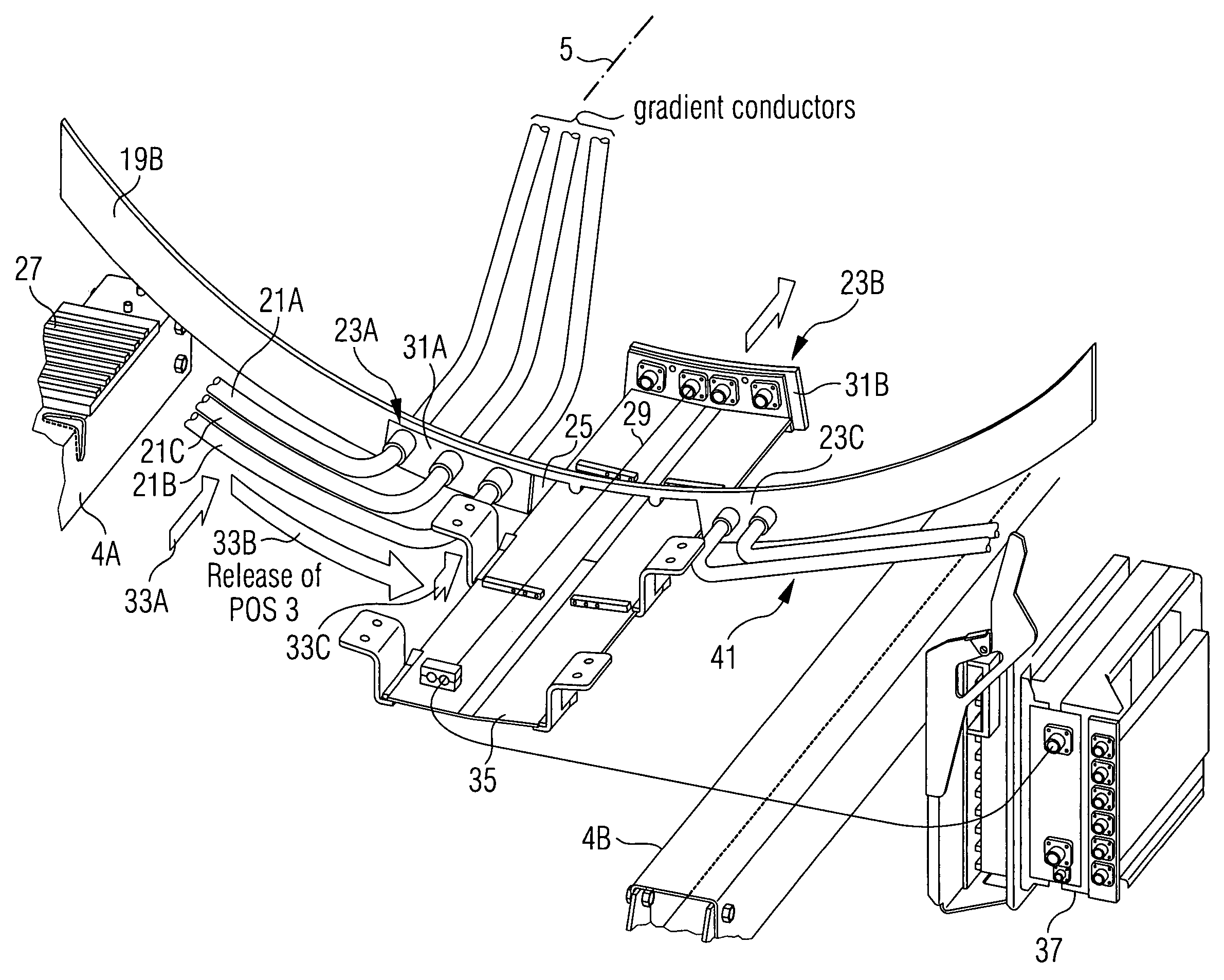 Vacuum housing for a magnetic resonance apparatus
