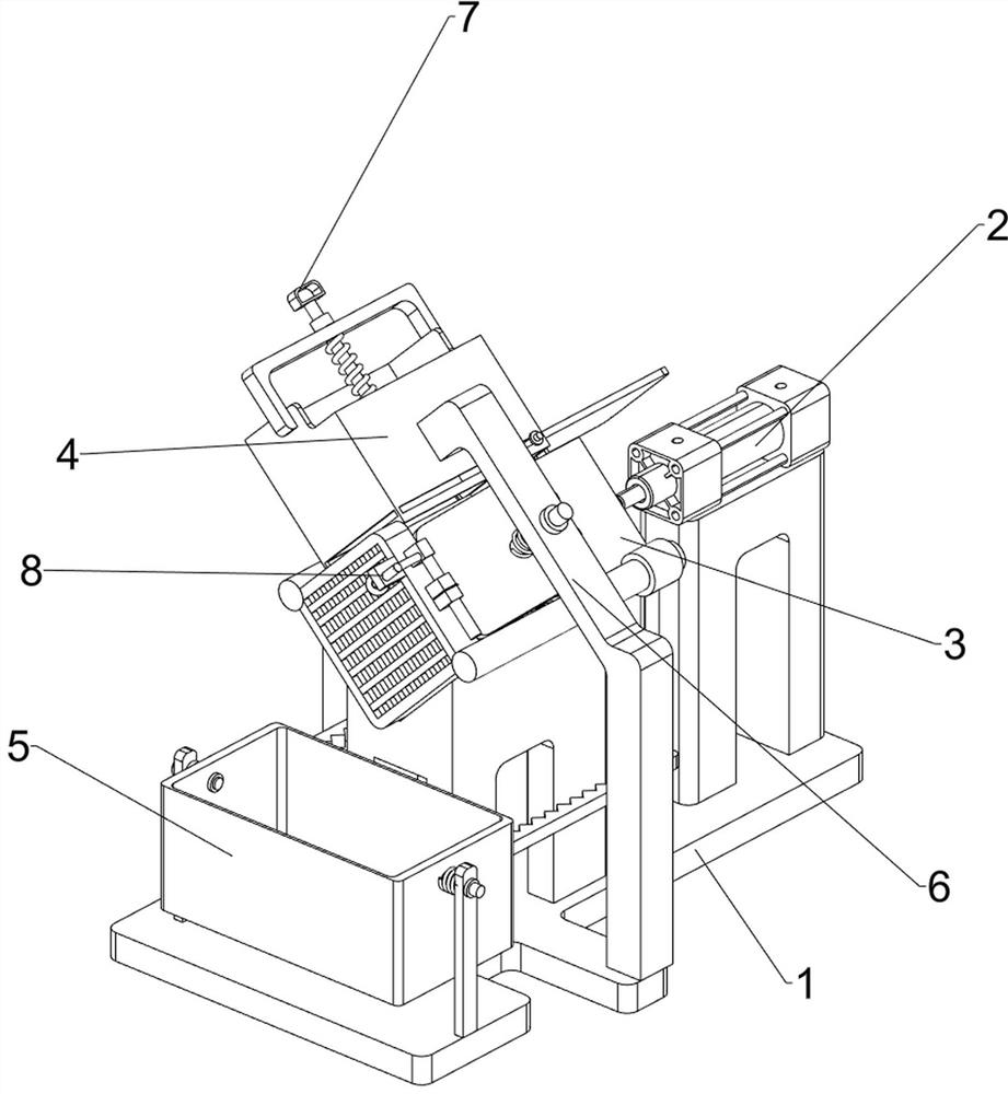 Fresh vegetable and fruit pushing-cutting and strip-forming equipment for animal husbandry