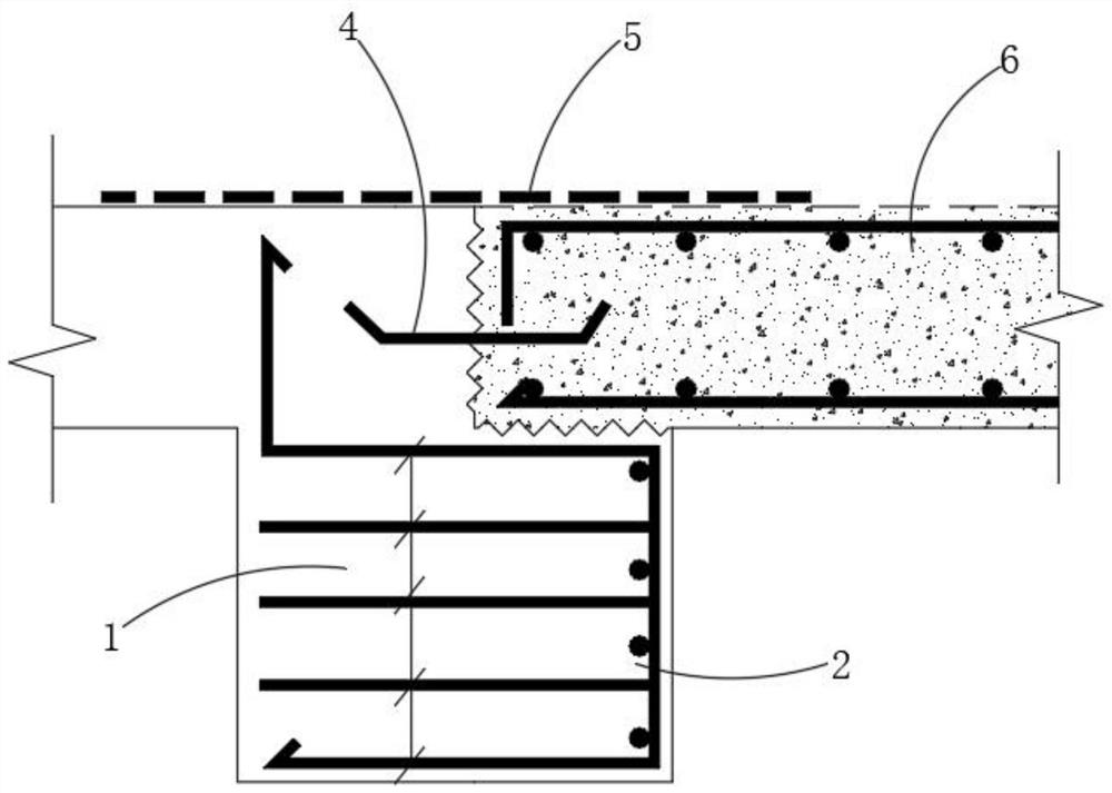 Construction method of basement roof