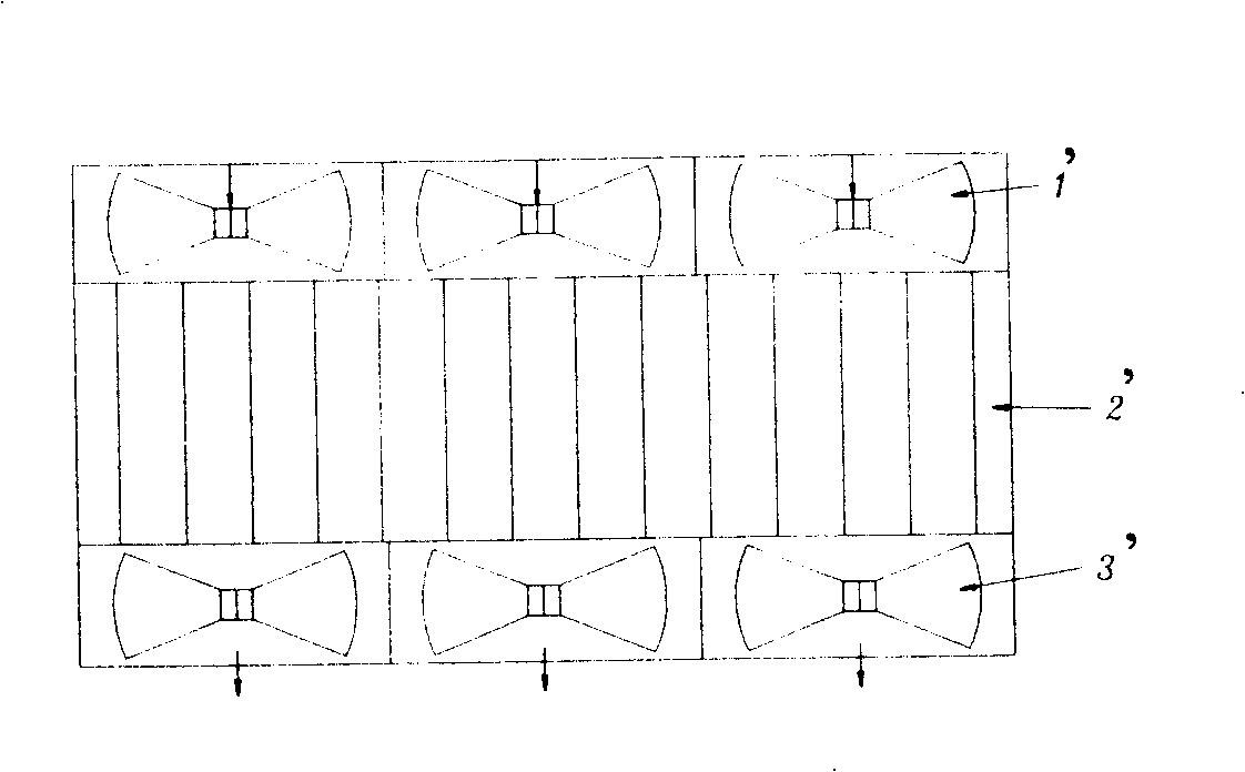Energy-saving fuel battery stack with air supplying apparatus