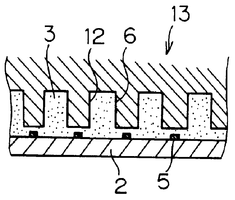 Method for manufacturing flat plate with precise bulkhead, flat plate with precise bulkhead, method for manufacturing plasma display unit substrate and plasma display unit substrate