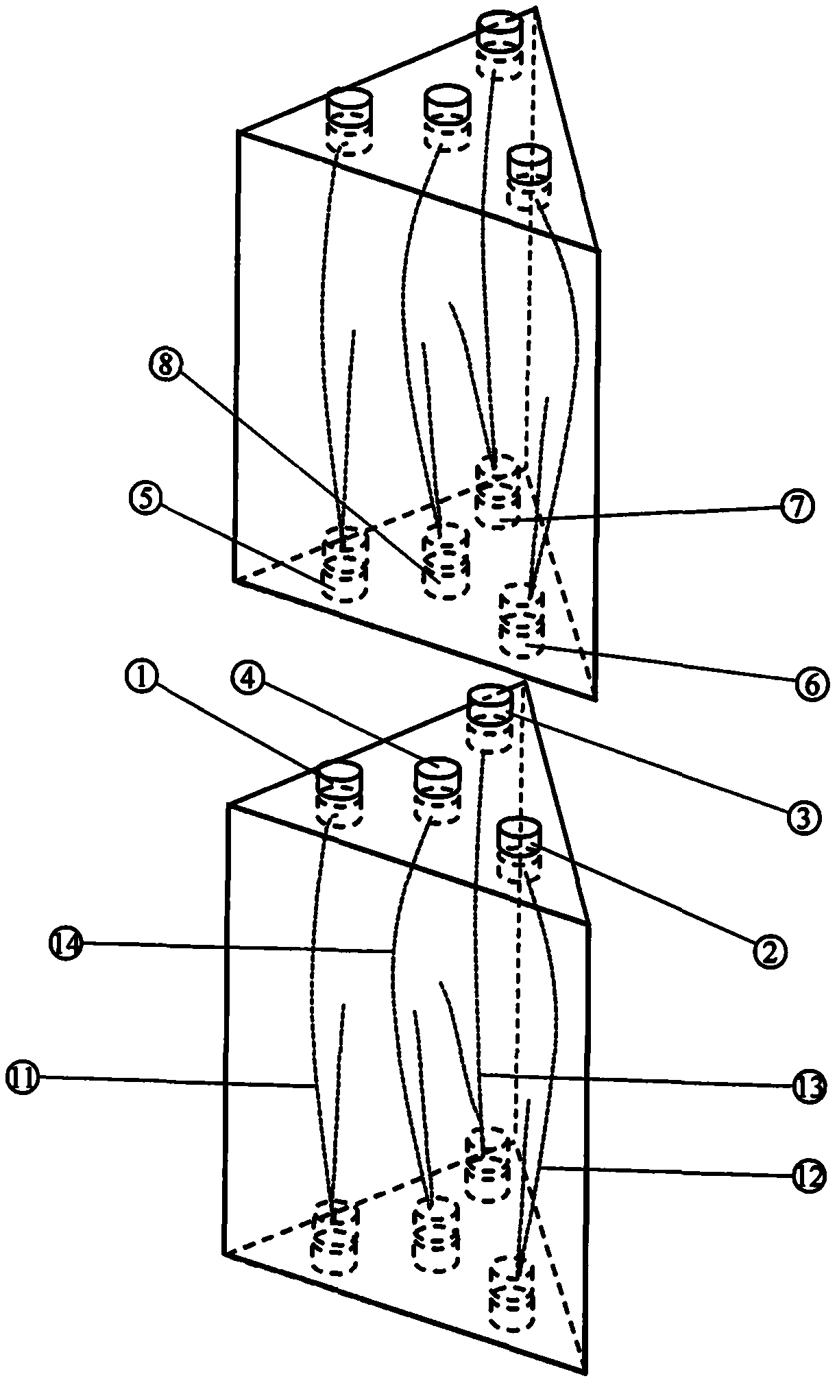 Magnetic attraction type anti-reverse connection modular design of Internet of Things equipment using I2C protocol for communication