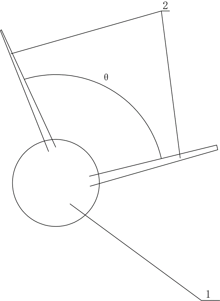 Honeysuckle shaping trimming method