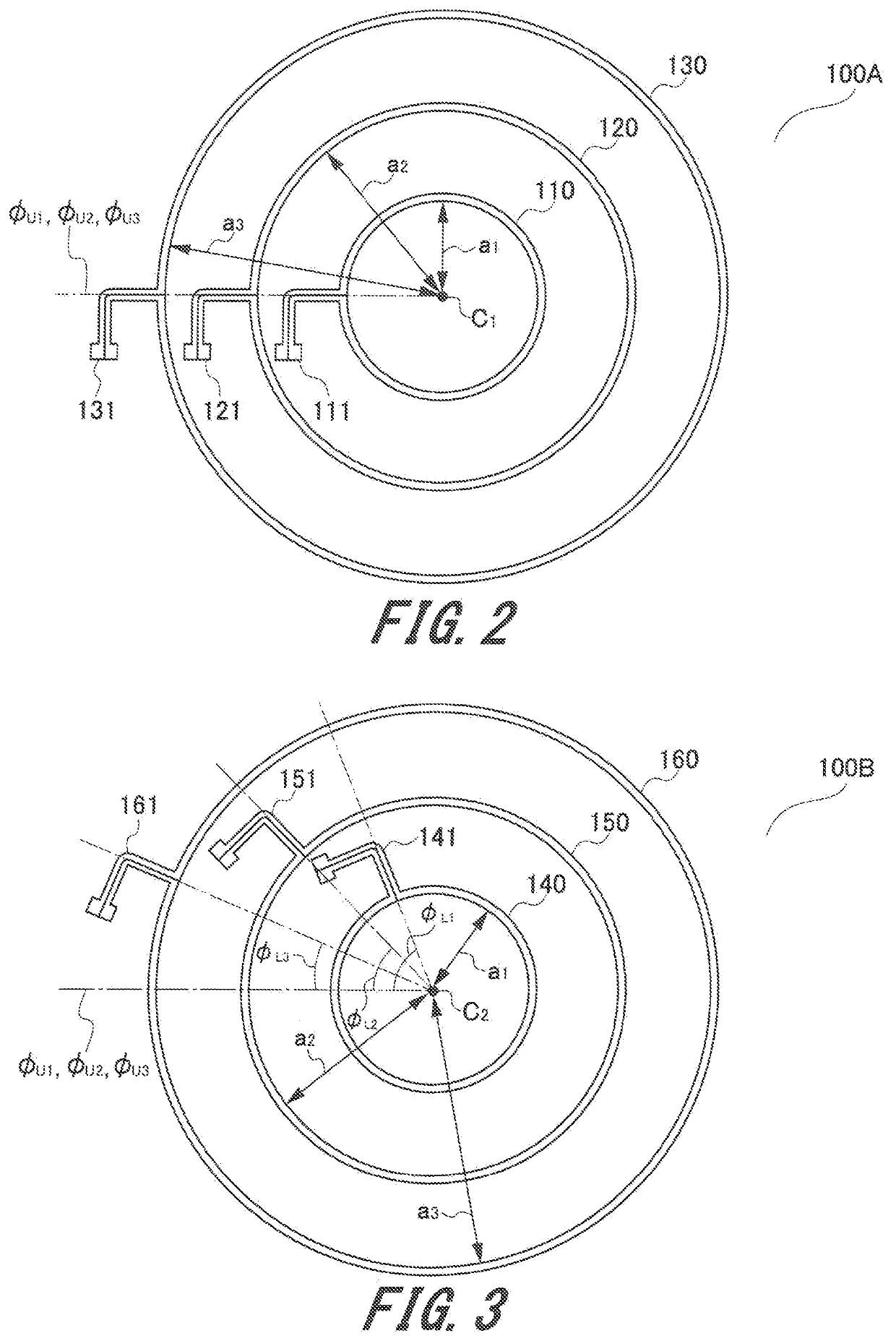 Wireless communication apparatus and antenna device