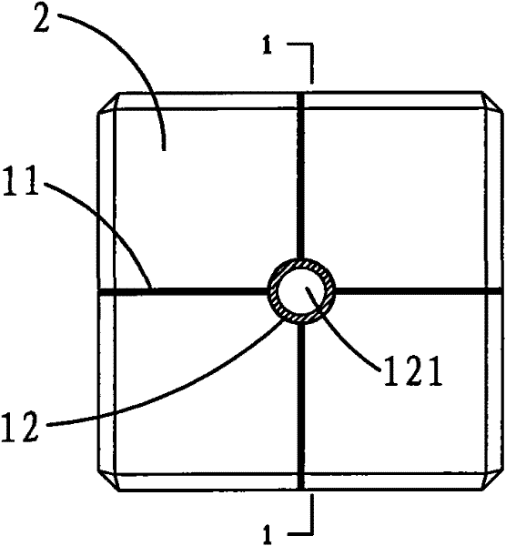 Freely combined diamond die with fixed bracket