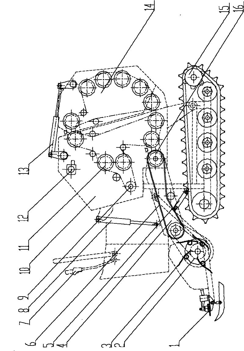 Device for picking up and bundling straw stalks