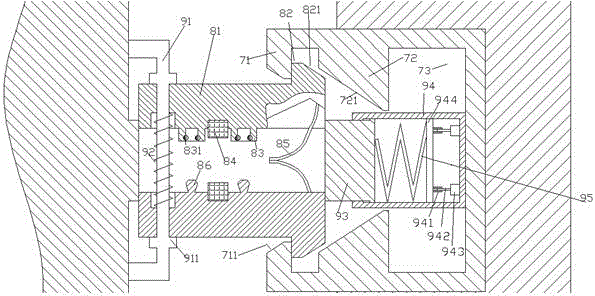 High-stability power component locking device