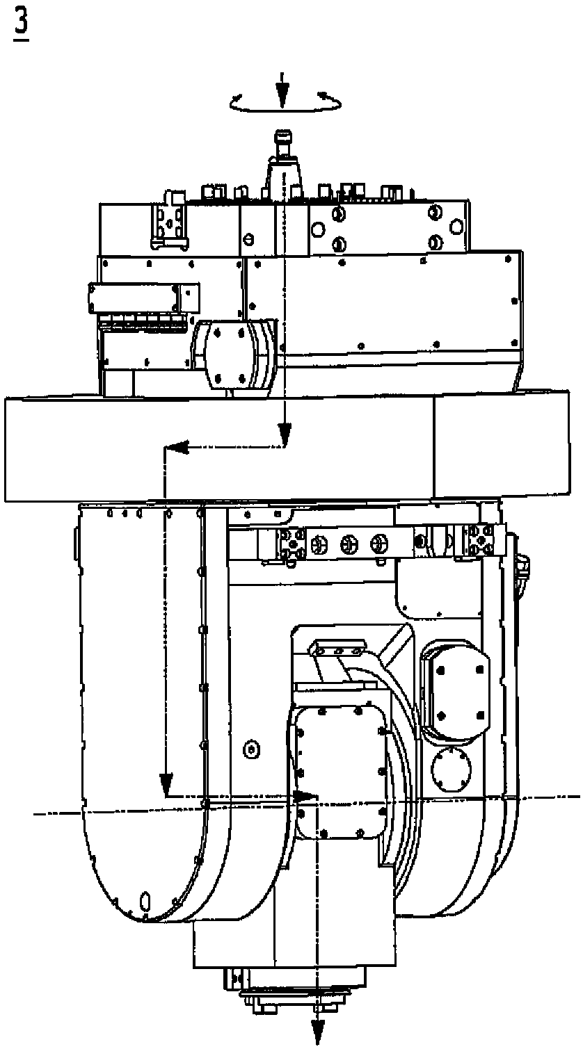 Universal spindle box device for machine tools