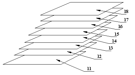 Color capacitive touch screen and manufacturing method thereof