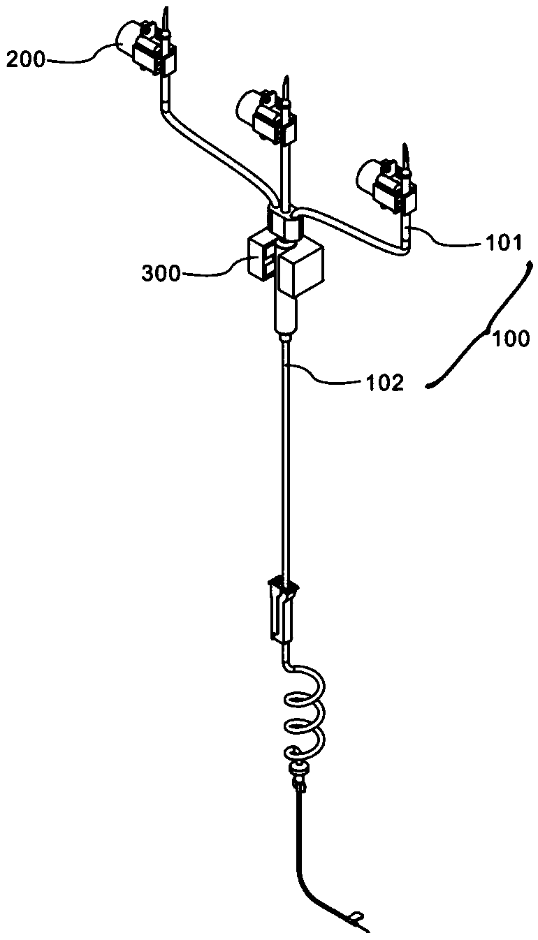 Distributary infusion system and method