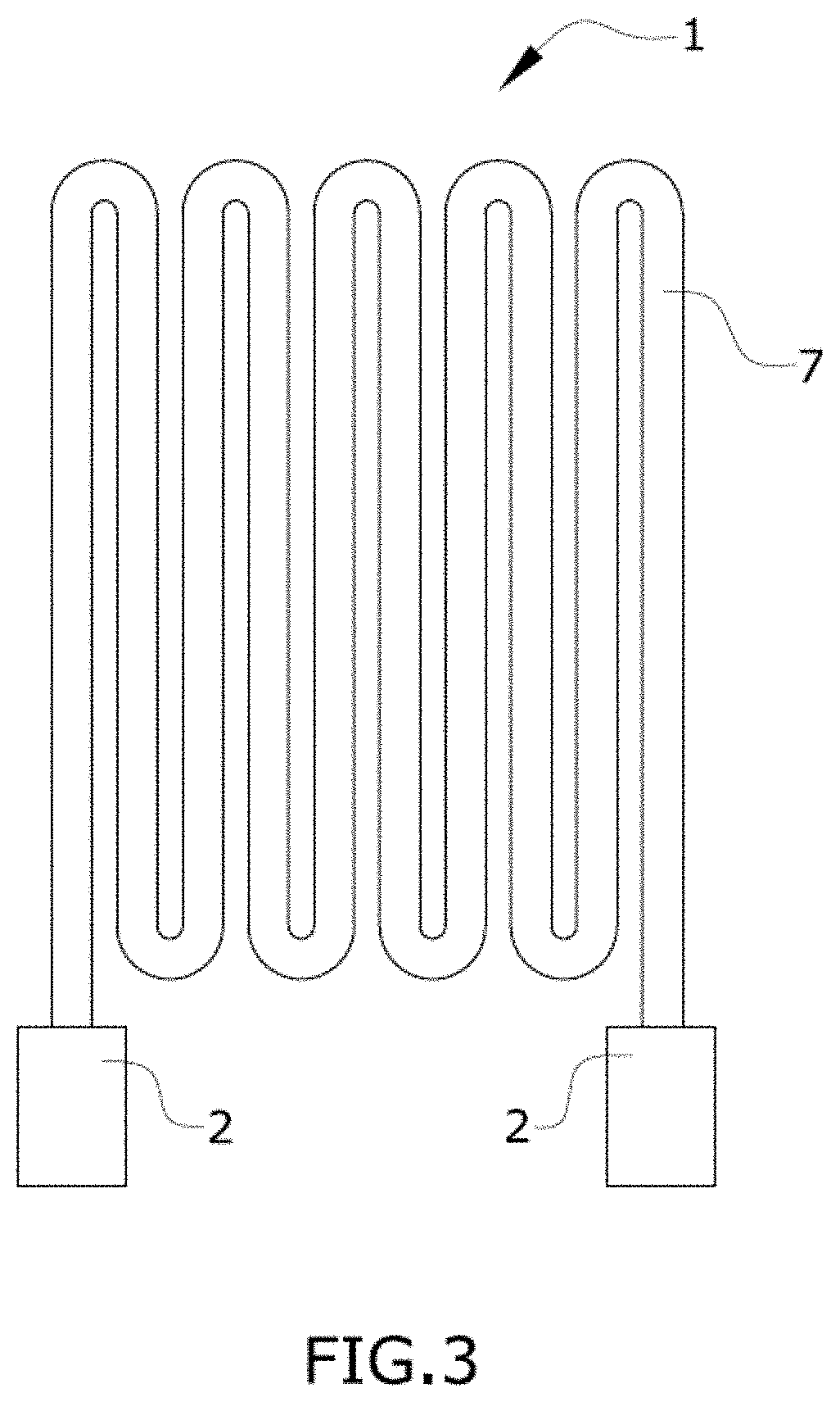 Resistive heated aircraft component and method for manufacturing said aircraft component