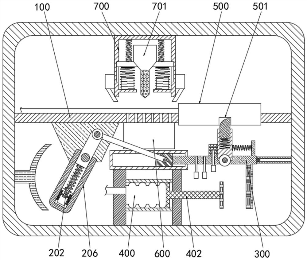 Environment-friendly sectioning device for semiconductor silicon crystal bar production