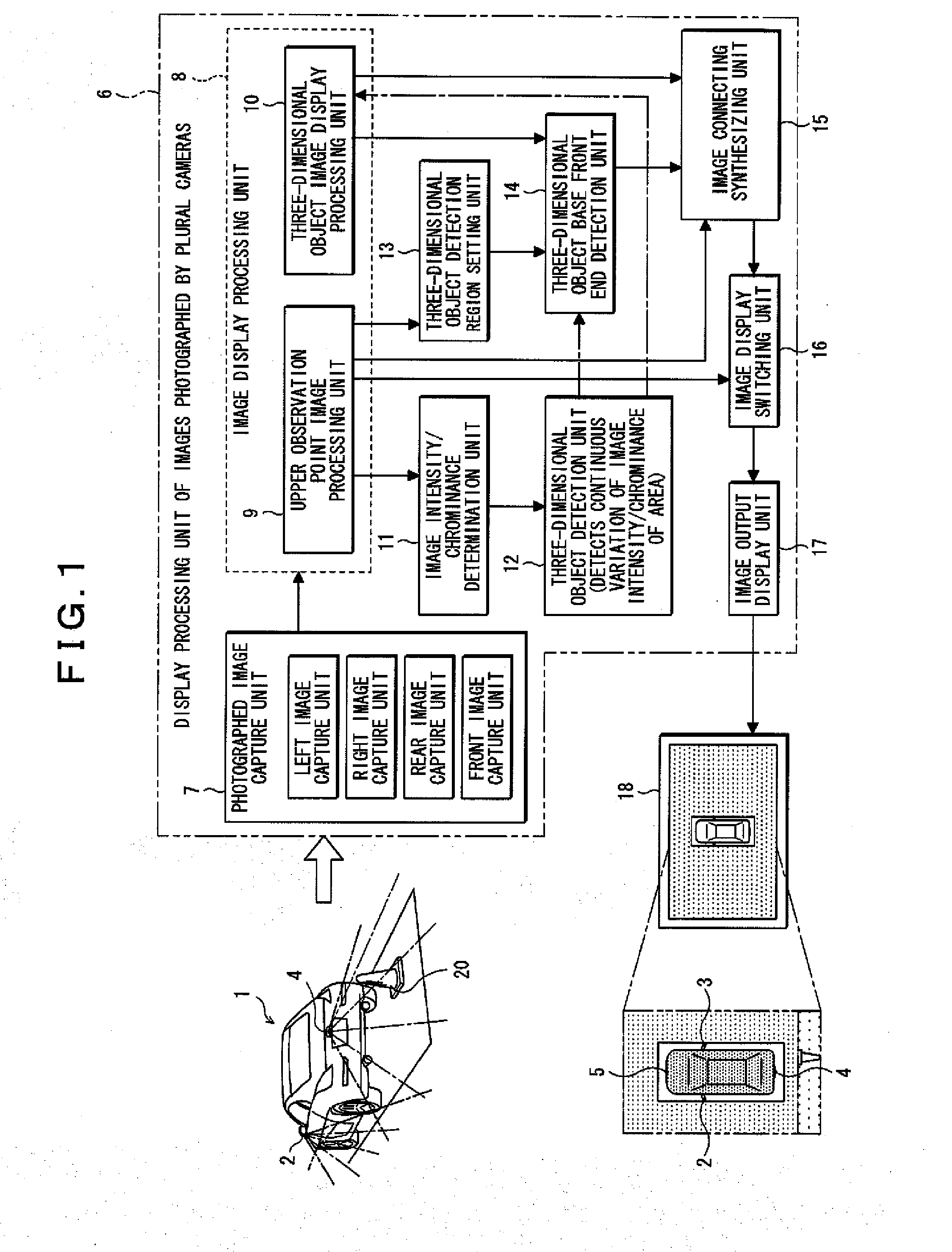 Method of Processing Images Photographed by Plural Cameras And Apparatus For The Same