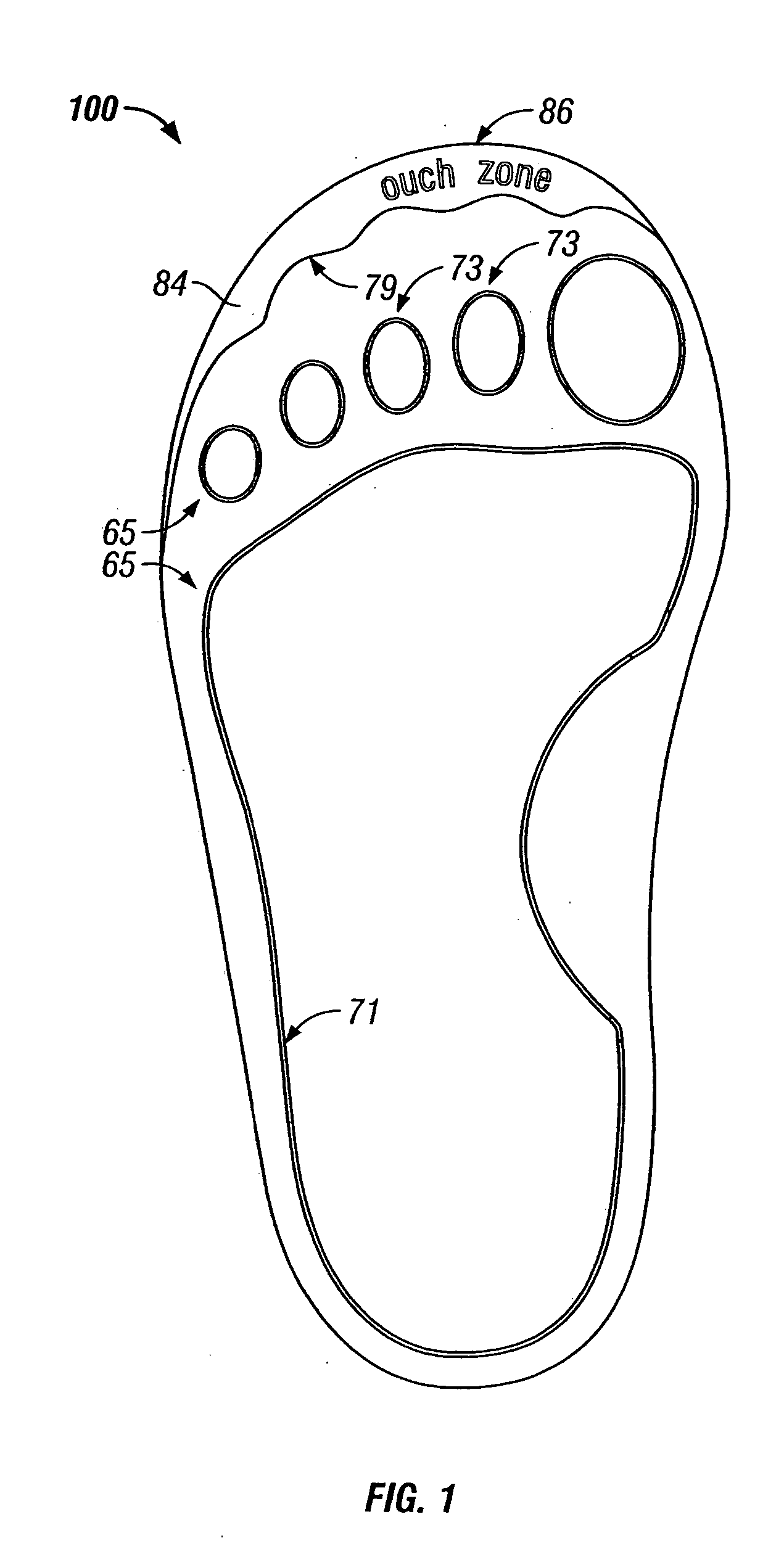Shoe insert and method for fitting a shoe