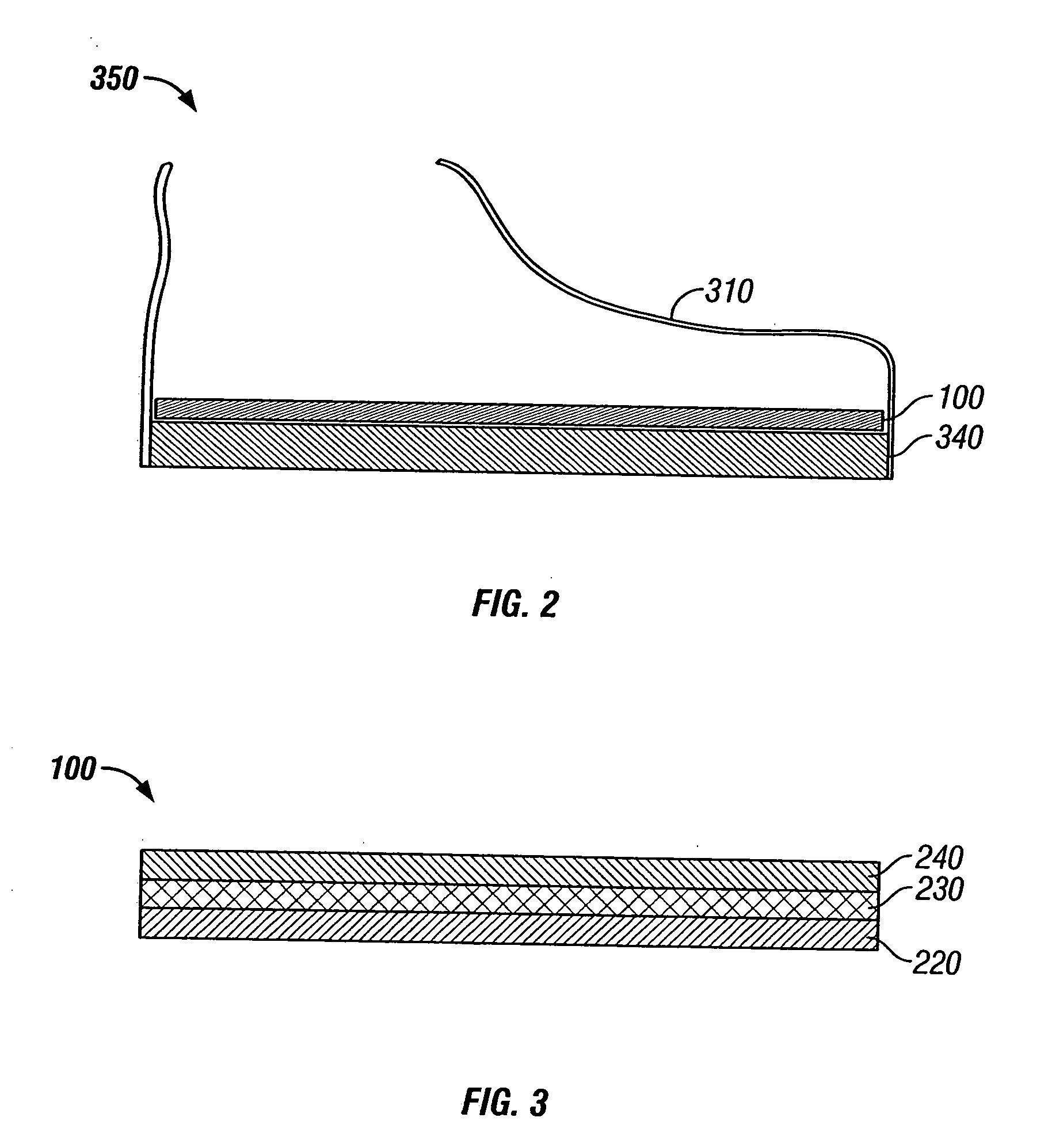 Shoe insert and method for fitting a shoe