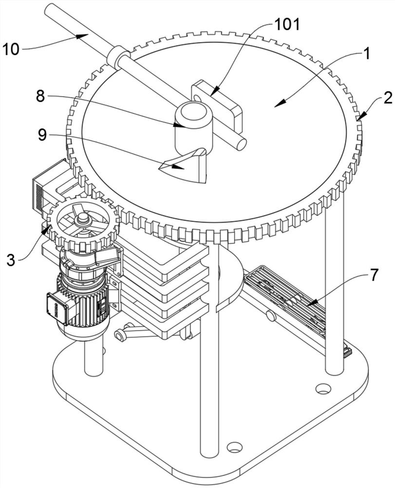 An anchor bolt bending device