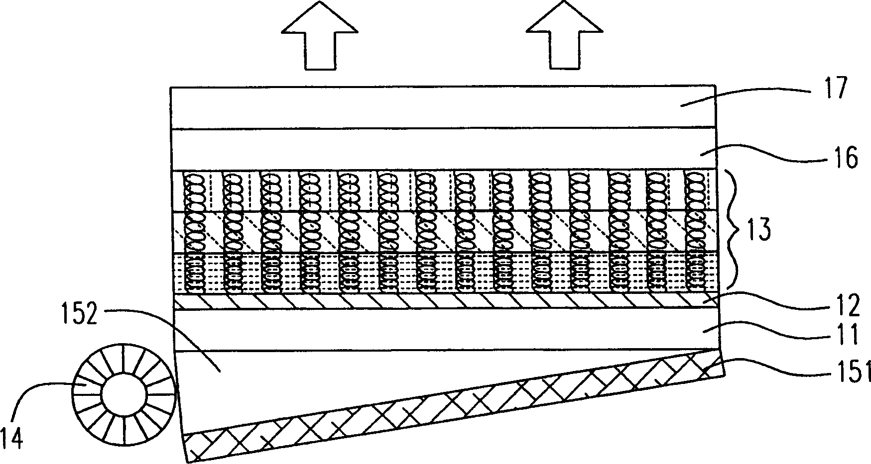 Method for fabricating anti-reflection film and structure of film