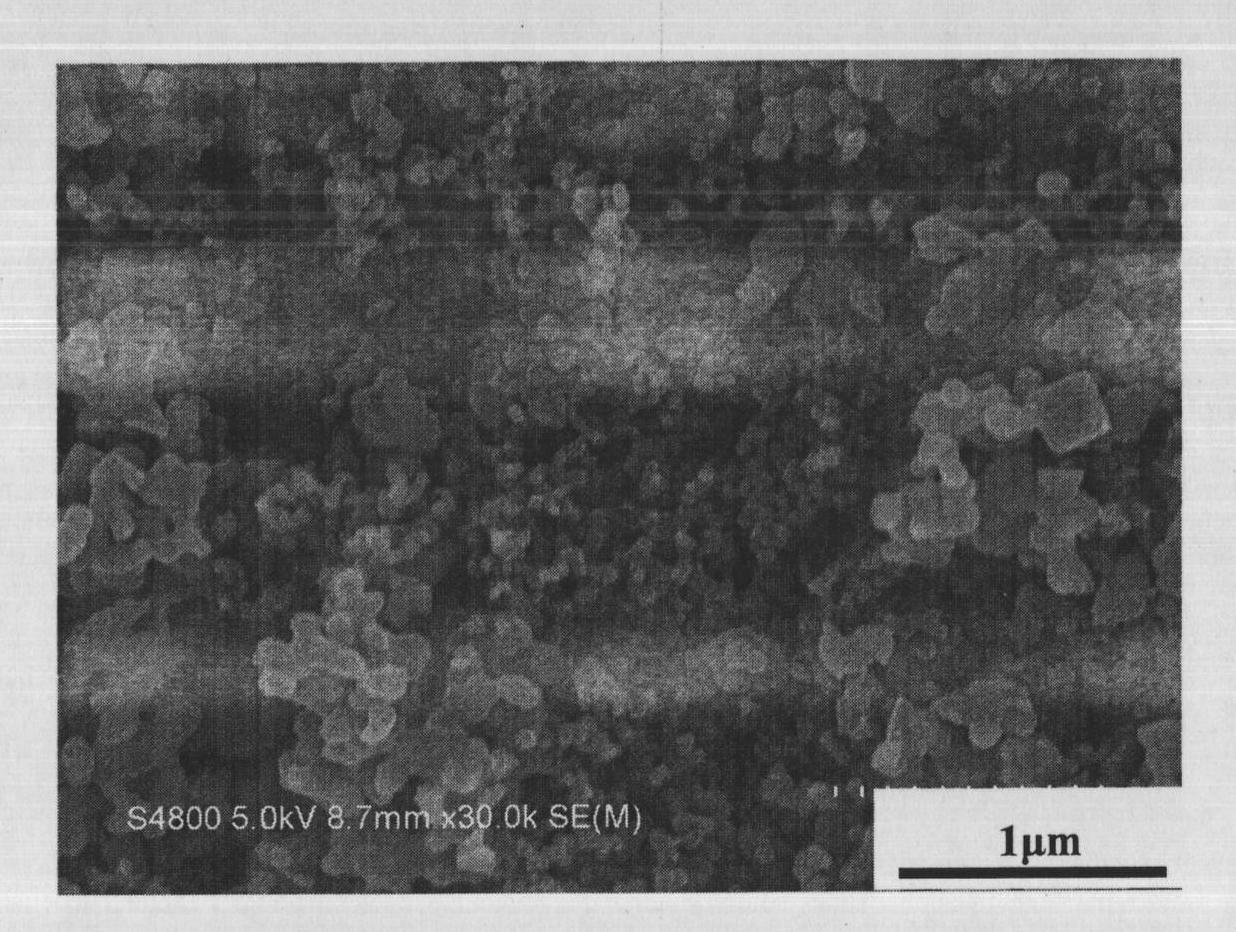 Preparation method of lithium ion battery ferric metasilicate lithium positive electrode material