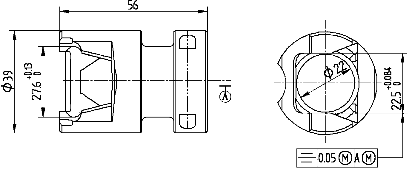 Steel heat treatment deformation treatment method