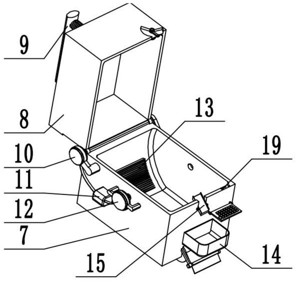 Multifunctional intelligent nursing medicine box for emergency travel