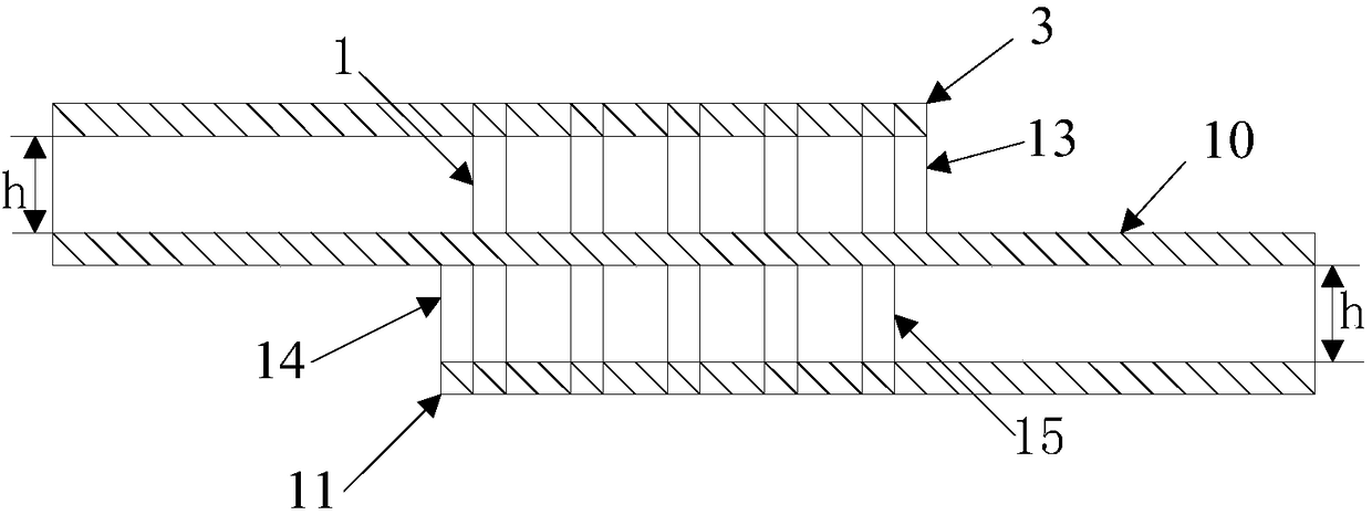 HMSIW (half mode substrate integrated waveguide) dual-mode dual-band filter capable of independently controlling bandwidths