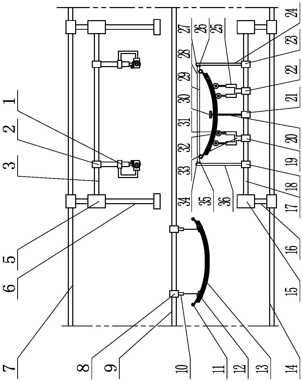 Plate spring online bush press-fitting equipment