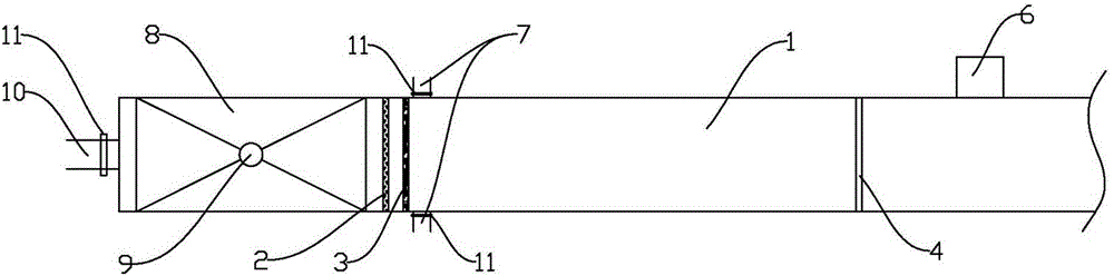 Transferring device between fishway and fish van and implementation method thereof