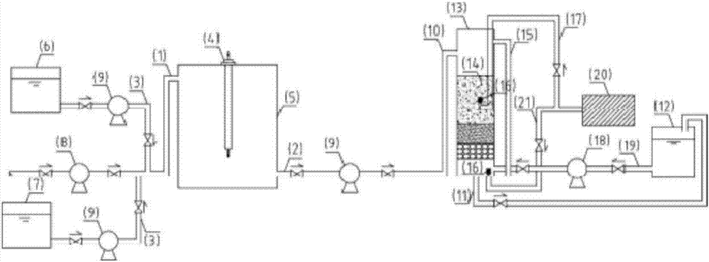 Device and method for removing precursors of halogenated aldehyde disinfection byproduct