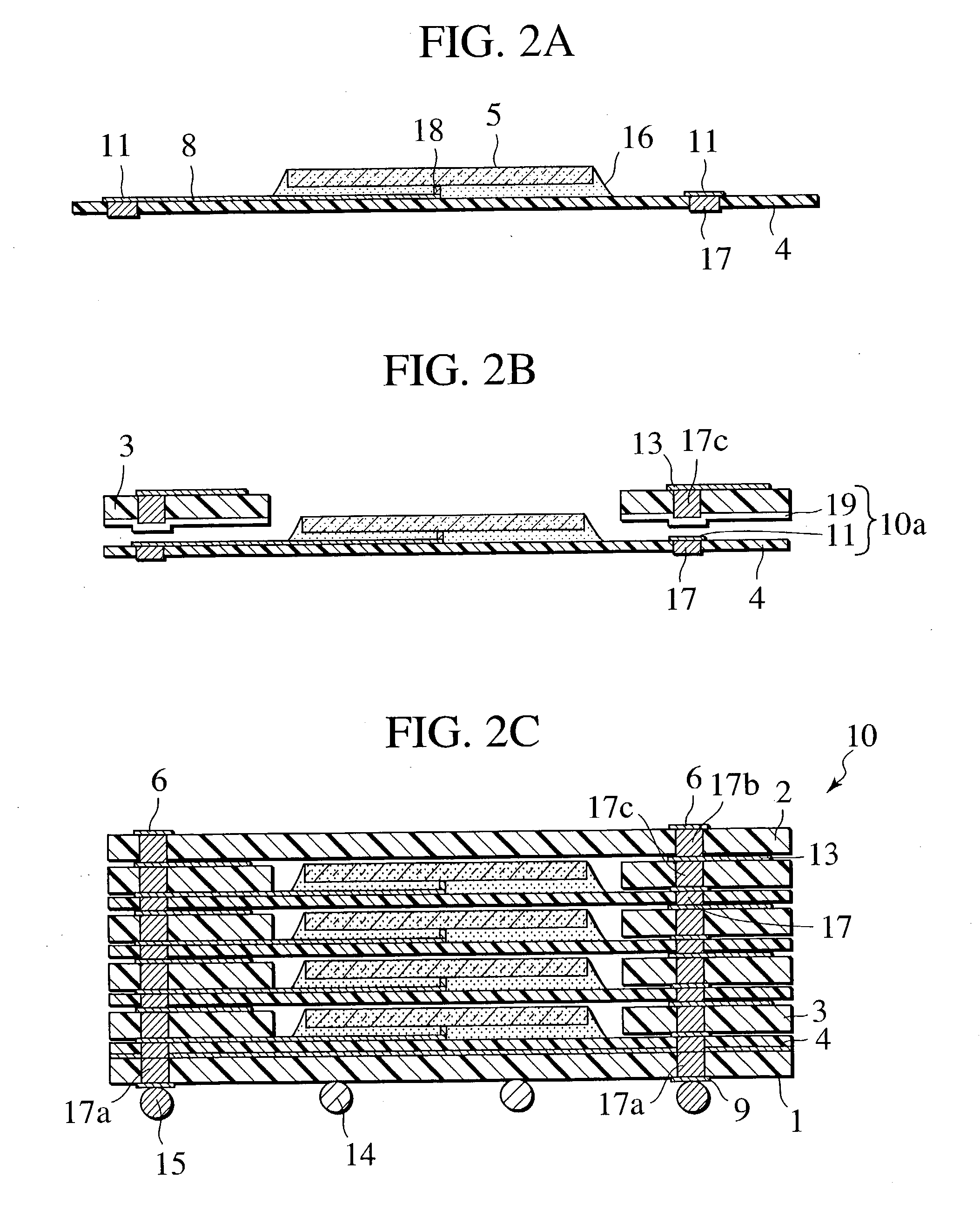 Stacked semiconductor package