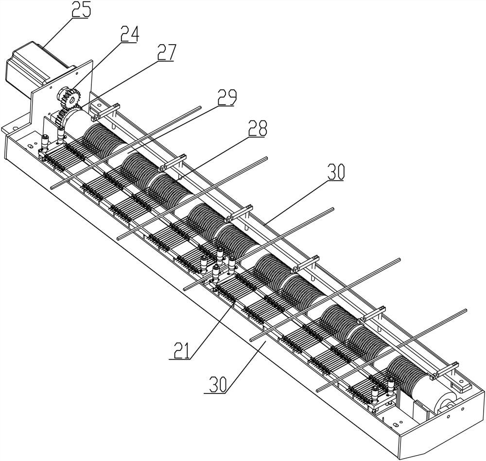 Enameled wire painting device convenient for high-precision adjustment, and use method thereof