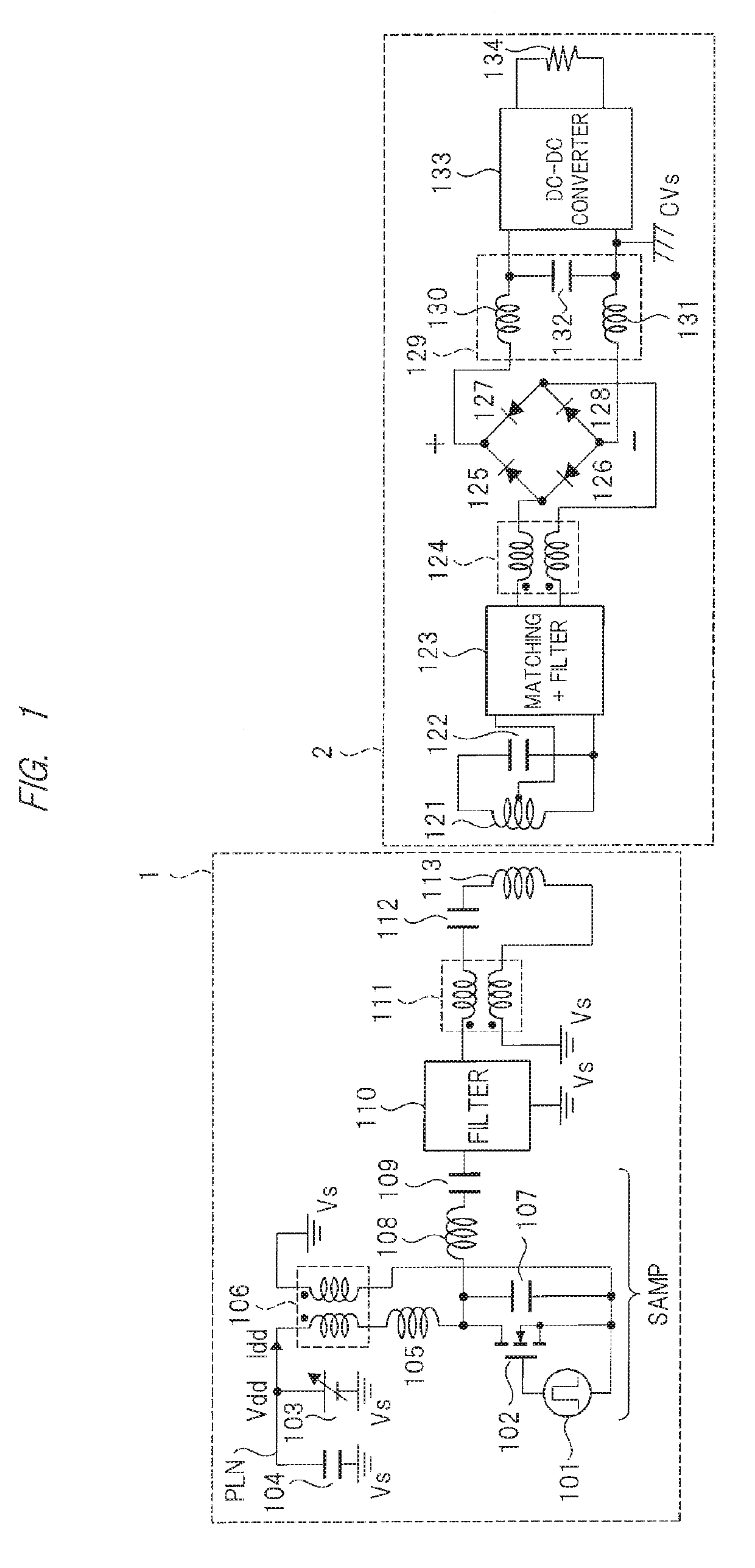Contactless power receiving device, contactless power transfer device, and contactless power transfer and receiving device