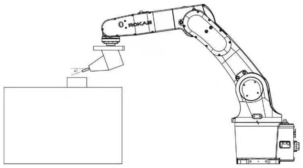 Method for cutting invisible tooth appliance based on six-axis industrial robot