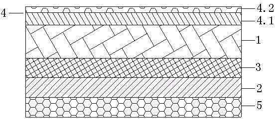 Flame-retardant cold-resistant fabric