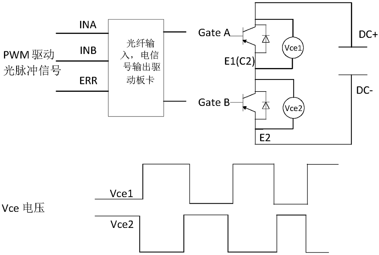 IGBT power module test system