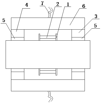 Apparatus for on-site detection of holes in tube