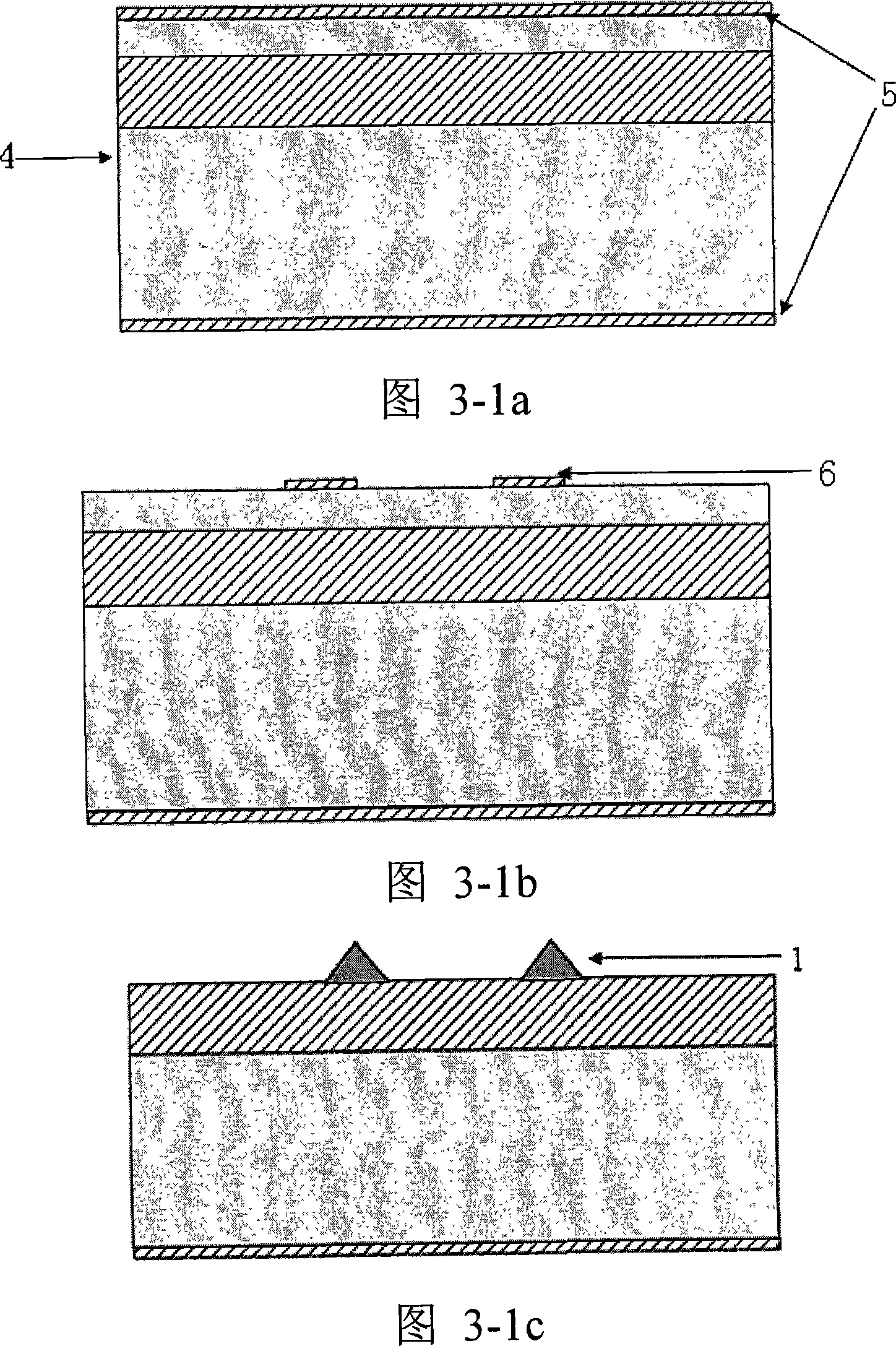 Micro-tip array device and its production method