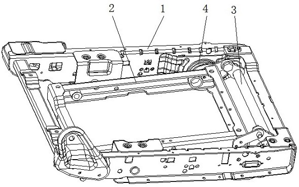 Inclination angle adjusting mechanism of seat