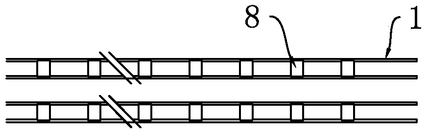 Waterproof wired component and its production equipment and method