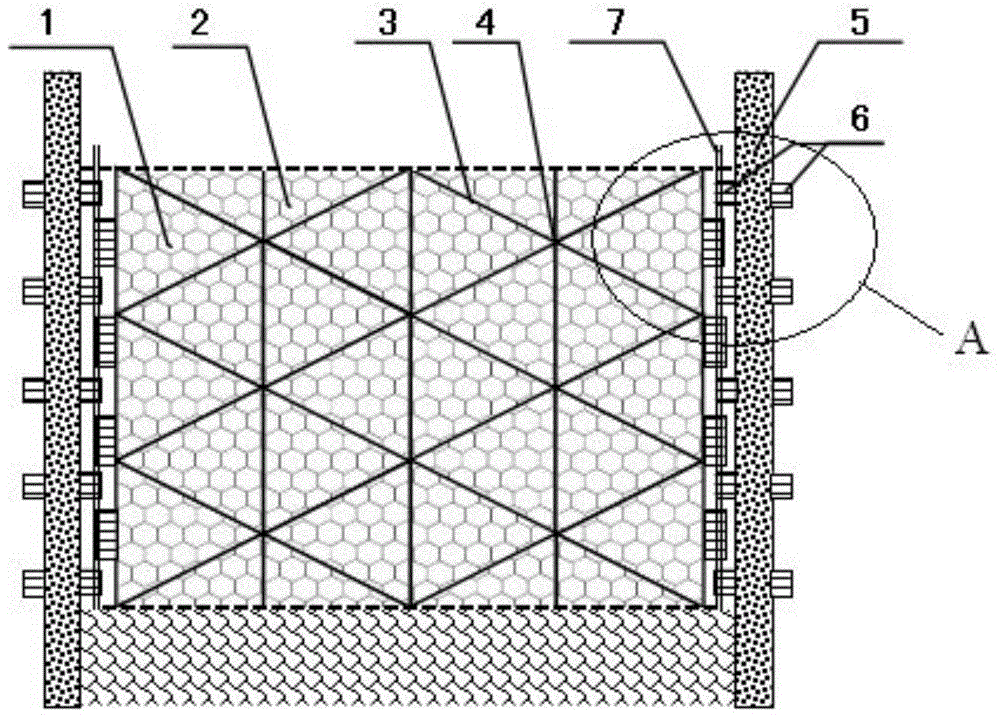 Assembling method of underwater copper alloy perforated net for pasture-style shallow sea fence fish farming facilities