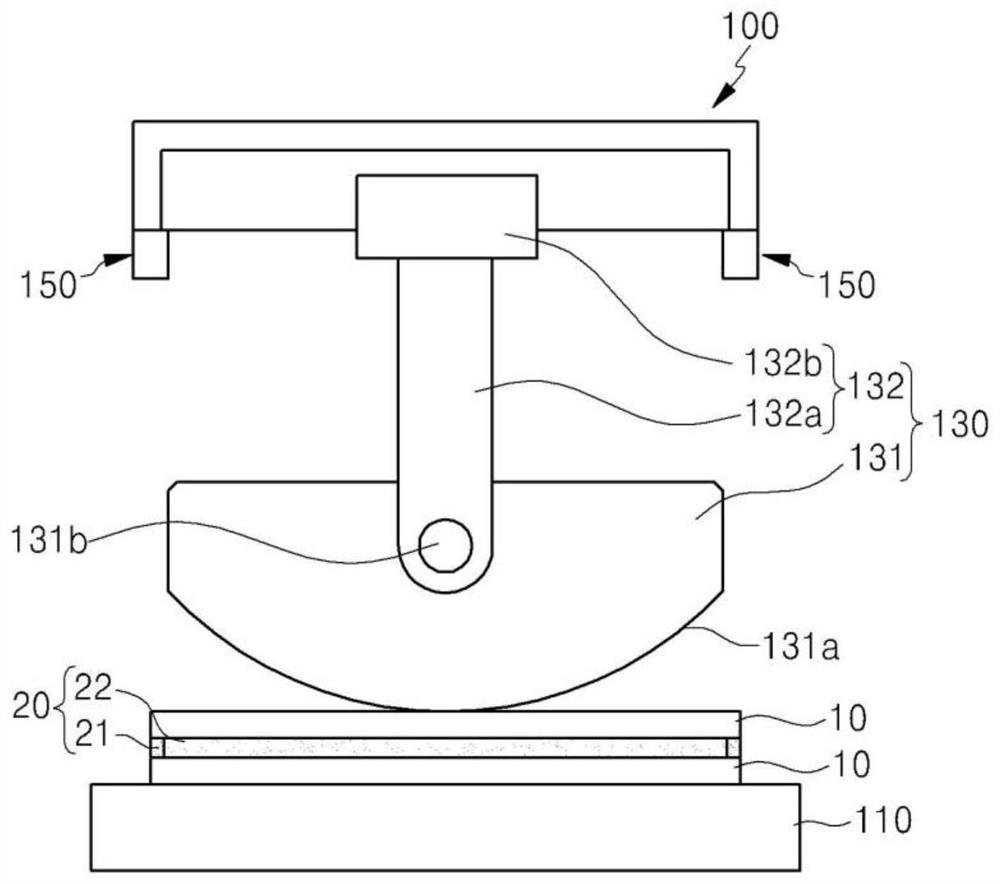 Apparatus for treating ultra-thin glass and method for treating ultra-thin glass