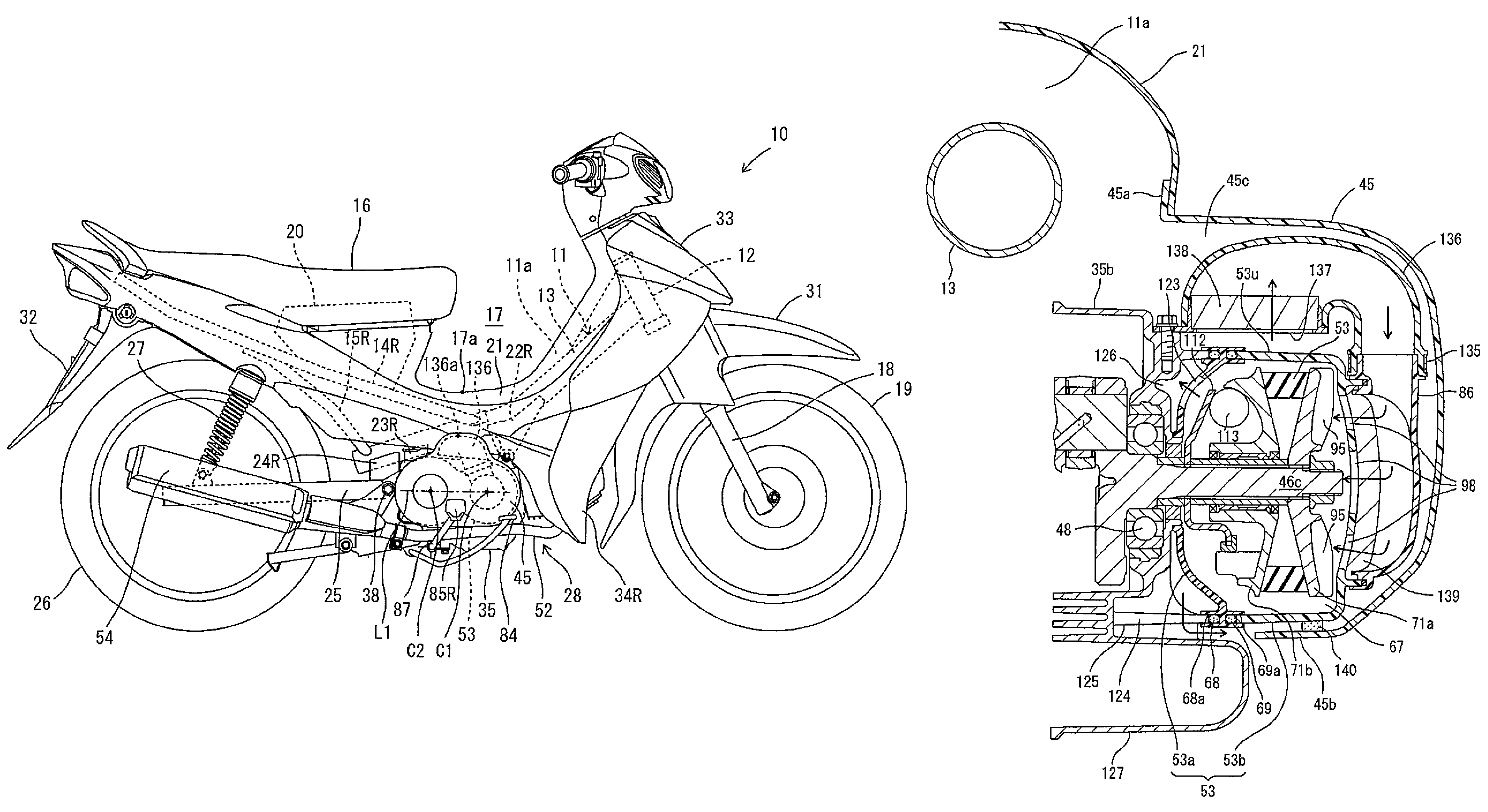 Riding type vehicle