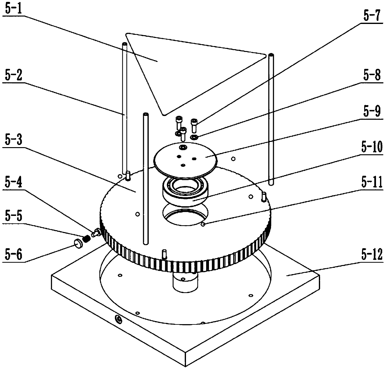 Calibration device and method of multi-line laser radar