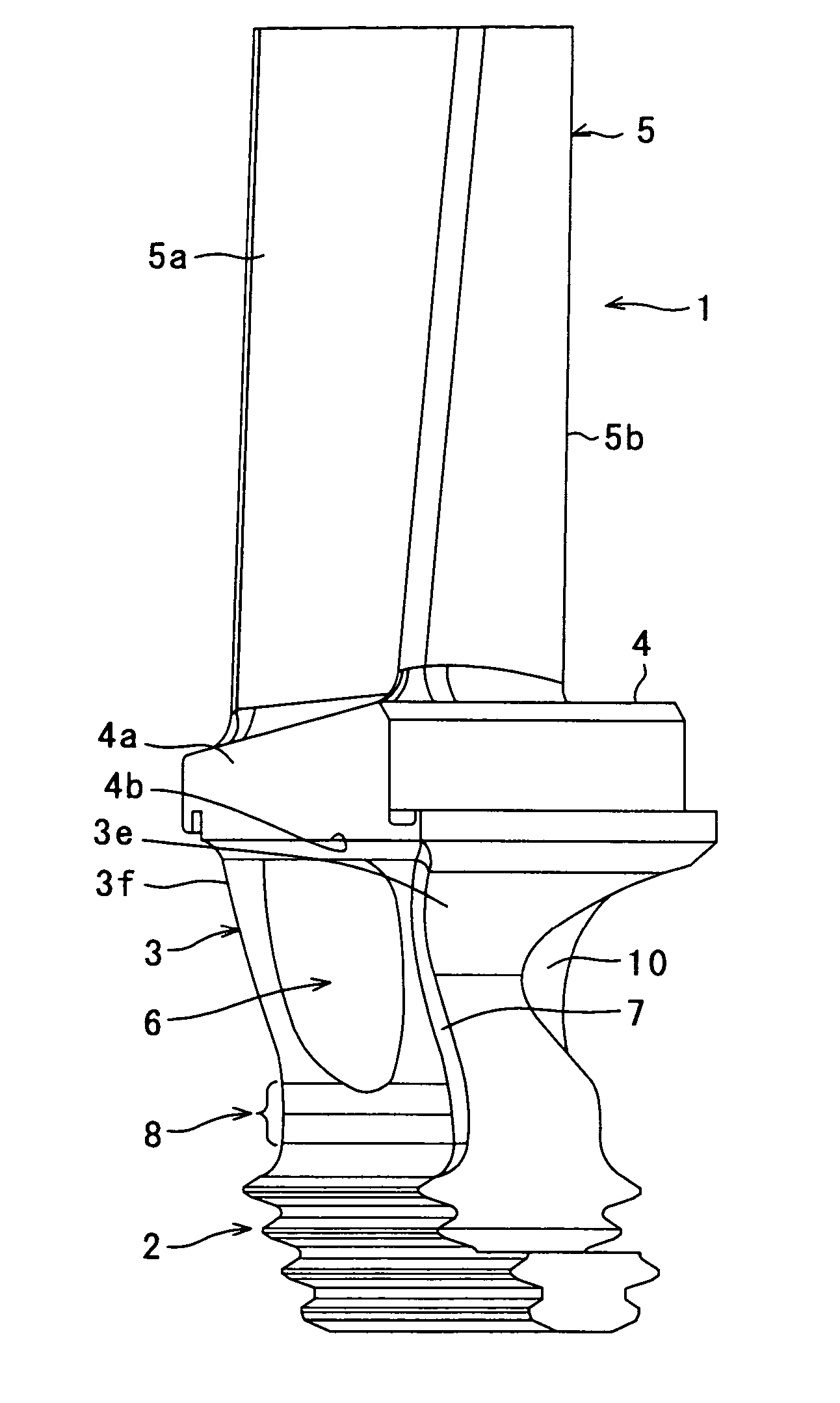 Moving blade and gas turbine using the same