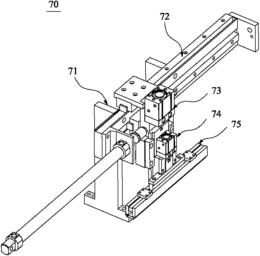 Automatic detection device of electrical connectors