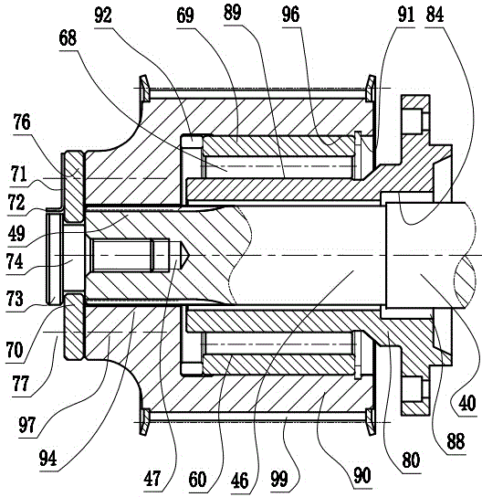 Manufacturing method of disc type synchronous belt wheel motor