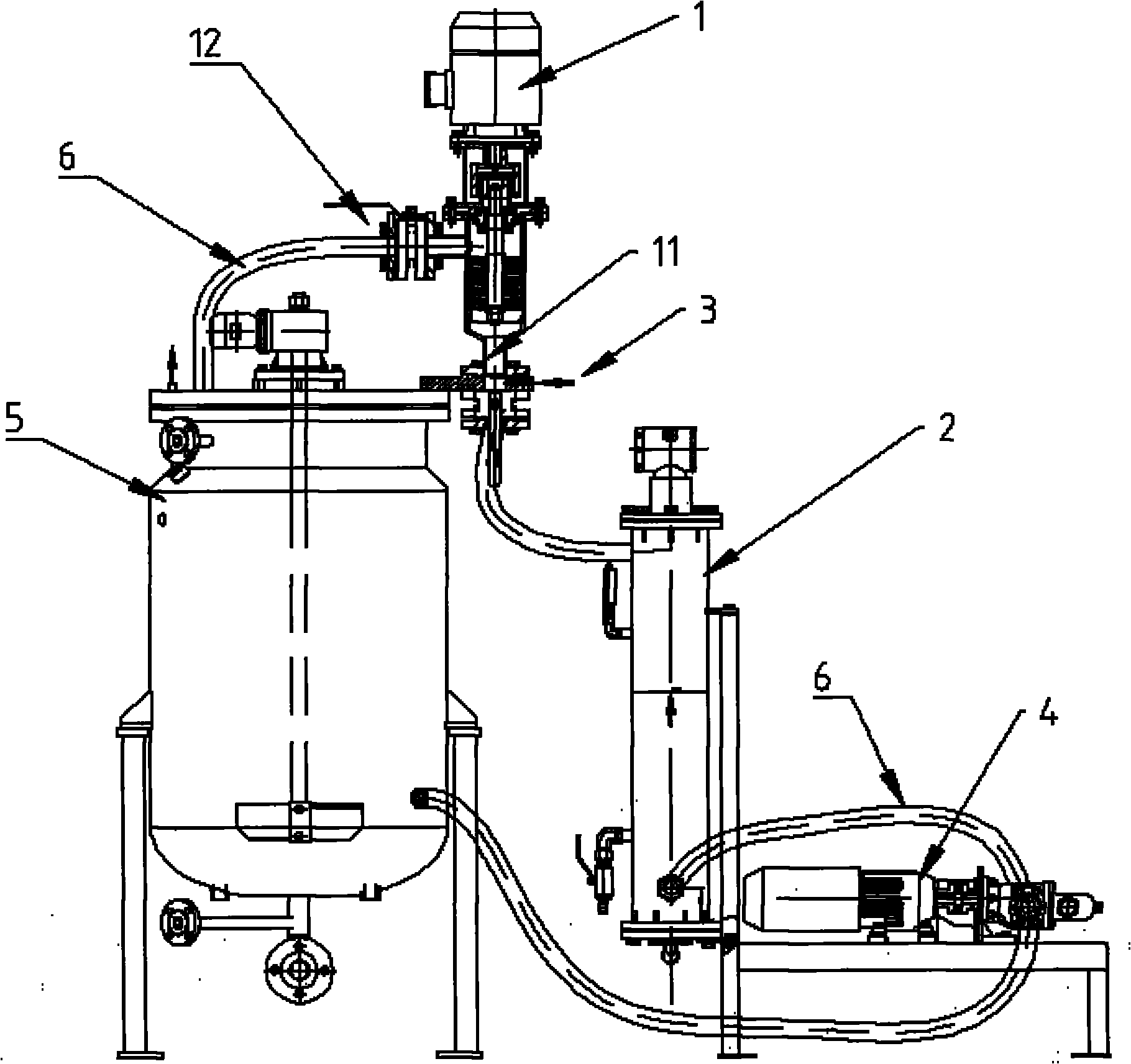 Material coring device of polyurethane foaming machine