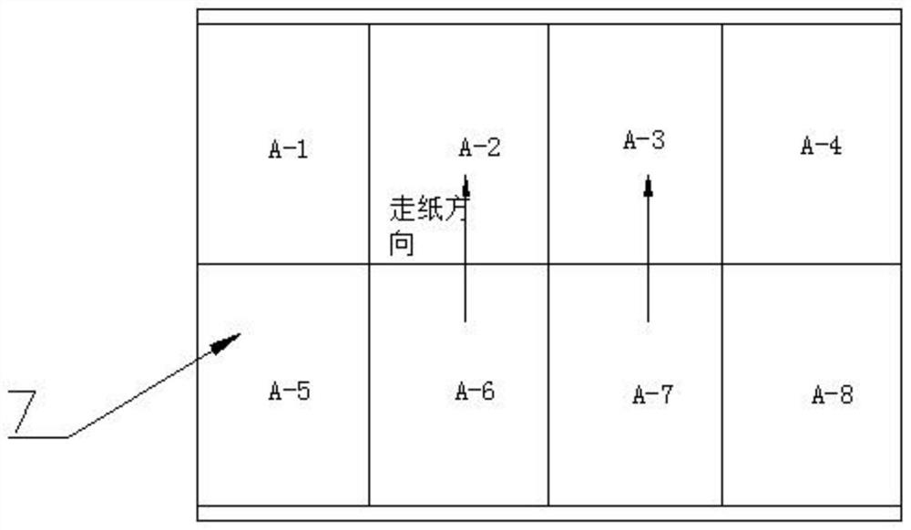 A method for detecting die-cutting pressure with a die-cutting machine pressure testing device