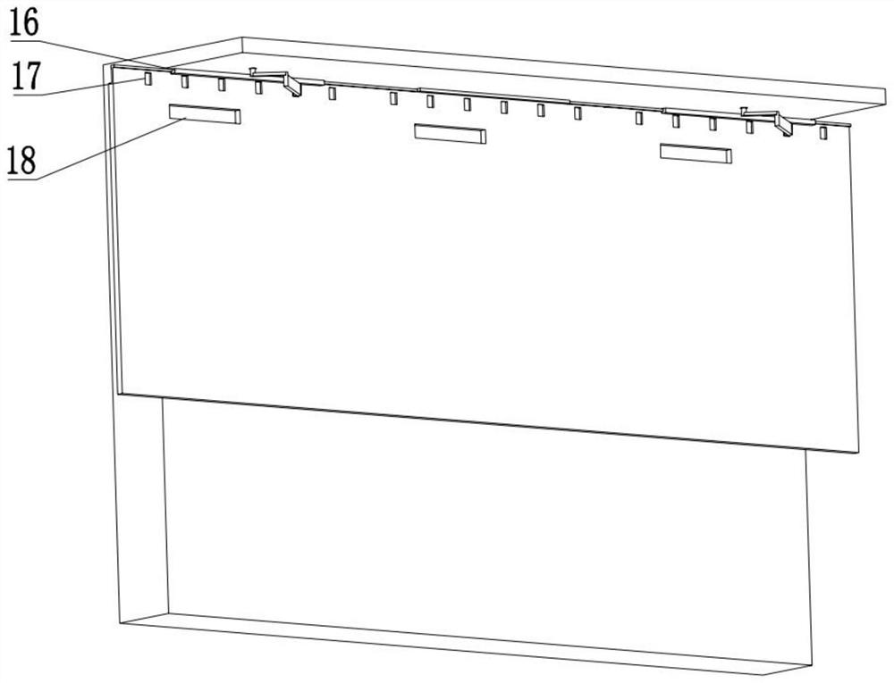 Multifunctional law knowledge display device and use method