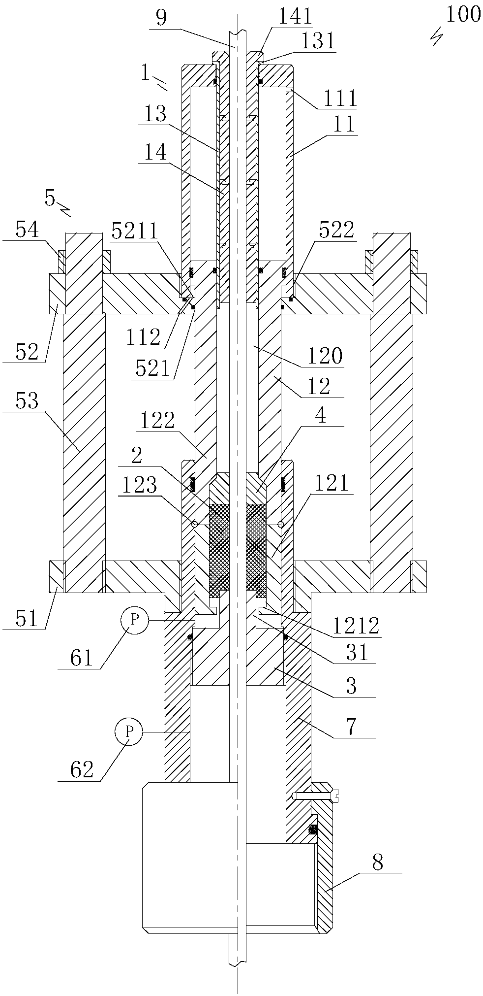 Coiled tubing blowout preventer